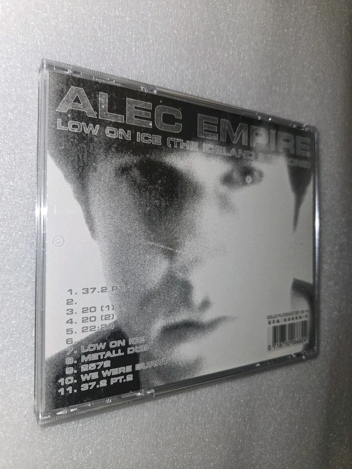 Low on Ice (The Iceland Sessions) by Alec Empire CD 1997 Mille Plateaux Foto 2 de 4