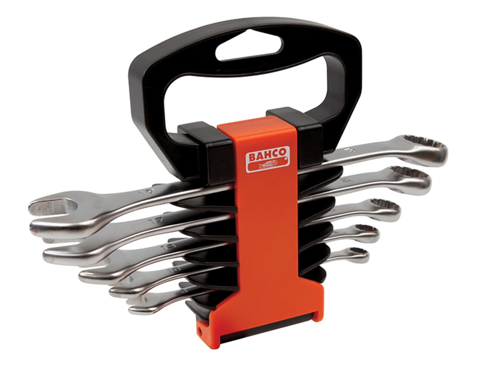 Bahco Light 5 Piece Chrome Polished Combination Spanner Set - Image 5