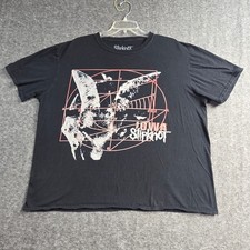 Slipknot Shirt Mens XL Black Iowa 20th Anniversary Heavy Metal Hard Rock