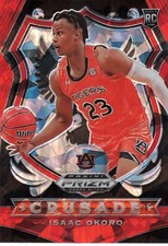 2020-21 Panini Prizm Draft Picks - Crusade Isaac Okoro #84 Red Ice Prizm (RC)