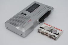 Sony M-560V Microcassette Voice Recorder With Tape - New Belts Fully Tested
