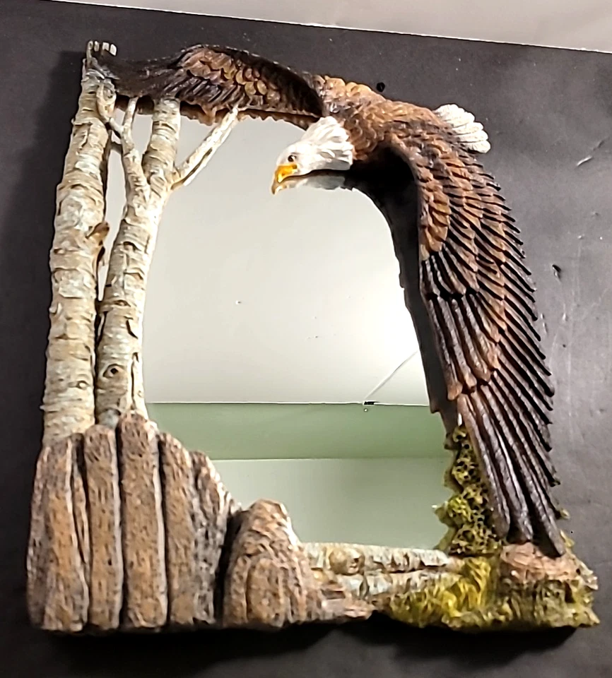 Espejo American Eagle elevado para colgar en la pared decoración del hogar Foto 2 de 4