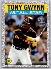2021 Topps Tony Gwynn 1986 Topps Baseball 35th Anniversary All-Stars #/70