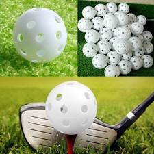 10/20/50X Golf Practice Balls, Air Flow Hollow Practice Golf Balls, 42mm
