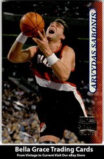 1996-97 Stadium Club Arvydas Sabonis #33 Portland Trail Blazers NBA Basketball