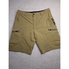 VIKTOS Kadre Mens Shorts Size 38 Outdoor Tactical Casual Zip Pocket Beige