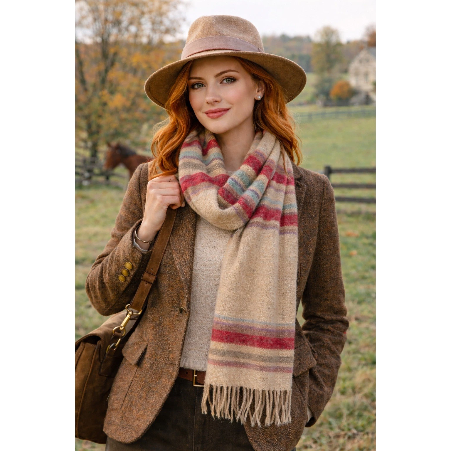Lauren Ralph Lauren Knit Scarf Wrap Stripped Minimalist Preppy Heritage Outdoors
Opens in a new wind