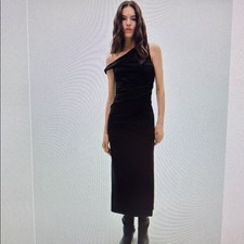 Mango Black Maxi Dress