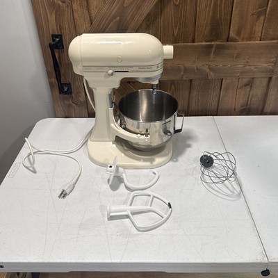 Vintage Hobart KitchenAid K5SS Heavy Duty Stand Mixer W/ Bowl & Attachments