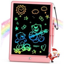 10 Inch LCD Writing Tablet for 3-8 Year Olds - Electronic Drawing 10 inch Pink