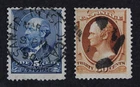 CKStamps: US Stamps Collection Scott#216 217 Used