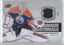 2014-15 Upper Deck Rookie Materials Laurent Brossoit #RM21 0f8