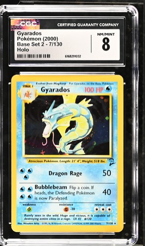 Gyarados graded CGC 8 for sale on eBay