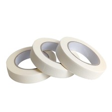 Masking Tape 0.75 Inch, 3 Pack White Masking Tape, 3/4 Inch X 55 Yards X 3 Rolls