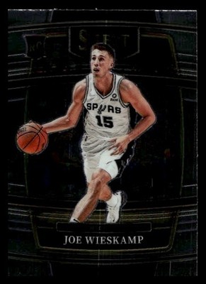 2021 Panini Select #18 Joe Wieskamp Rookie San Antonio Spurs