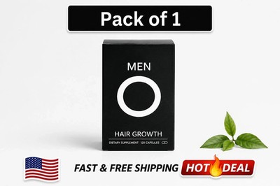 120 Capsules Men's Hair Growth Supplements Exp 2027 Free & Fast Shipping In USA