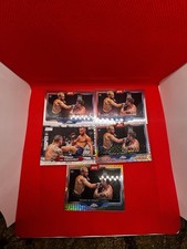 2025 topps ufc renier de ridder rookie lot (stadium club , chrome , refractors)