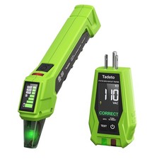 Circuit Breaker Finder with Outlet Tester, Quick GFCI, Voltage, AC 90-135V El...