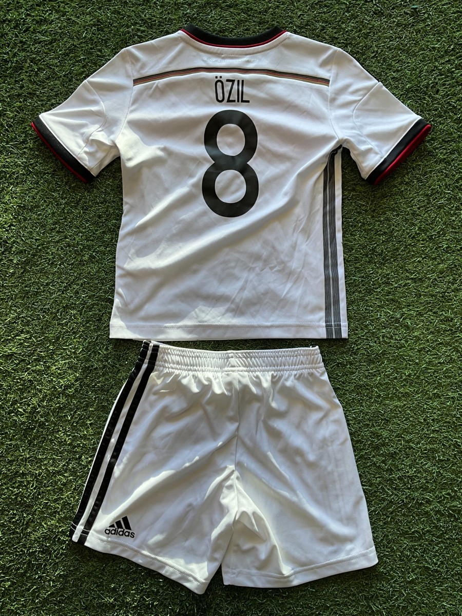 adidas Germany Home Mini Kit 2014 Ozil #8-White 2XS | eBay