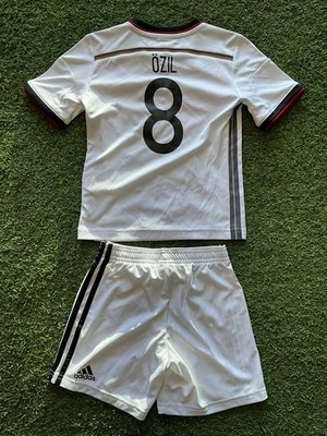 adidas Germany Home Mini Kit 2014 Ozil #8-White 2XS | eBay