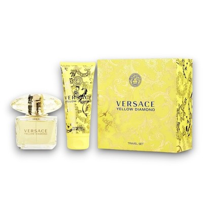 Versace Yellow Diamond Eau De Toilette 2PCS Travel Set For Women 