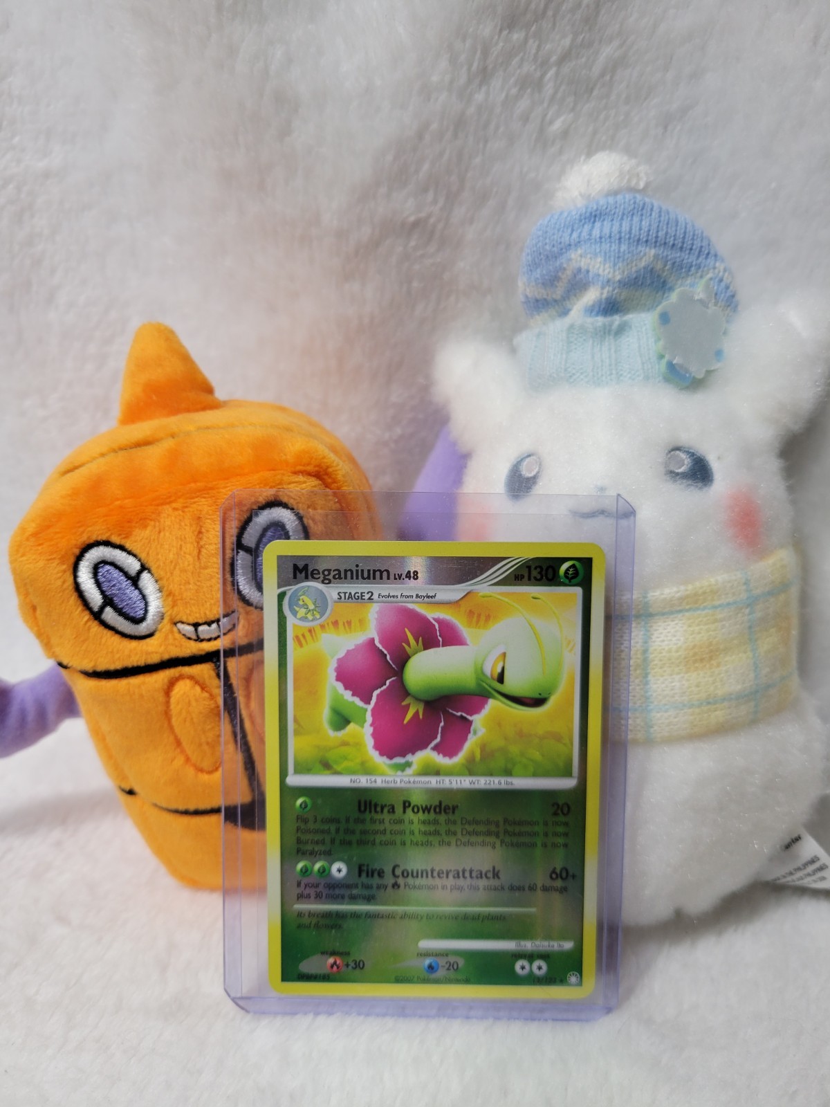 Meganium 13/123 Mysterious Treasures Reverse Holo LP