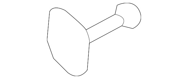 Tapa de ojo de remolque para Kia Niro 2017-2019 (P/N 86517-G5000)
