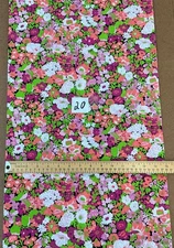 Floral Print Cotton Blend Fabric 56"- 60" Wide By The YARD