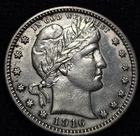1916 D Barber Quarter UI Details Cleaned