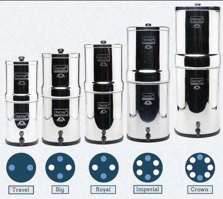 Berkey Water Filter System With 2 Black BB9-2 Filters Brand New - Image 2 of 3