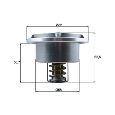 Thermostat Kühlmittel MAHLE THD 6 86 Kühlung