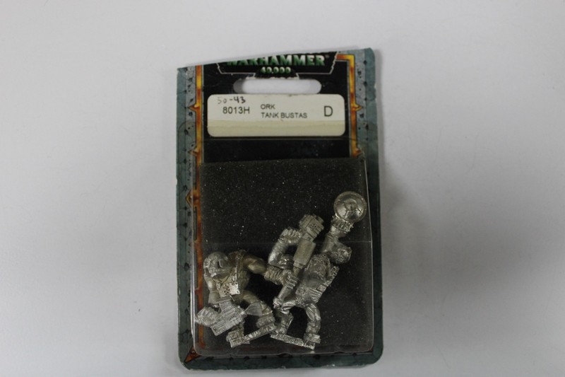 Warhammer 40K Orks Ork OOP Metal Ork Tank Bustas Blister 72926 K