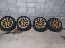 Jdm Subaru Wrx Sti Genuine Bbs Wheel 4-piece Set No Tires Jdm Subaru Wrx Sti Genuine Bbs Wheel 4-piece Set No Tires
