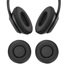 2pcs Ear Pads Replacement Cushions 3.7 Inch Headphone Ear Covers Black