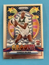 Dominique Malonga 2025 Panini Prizm WNBA (RC,SP) Rookie Groovy Insert #8 Storm