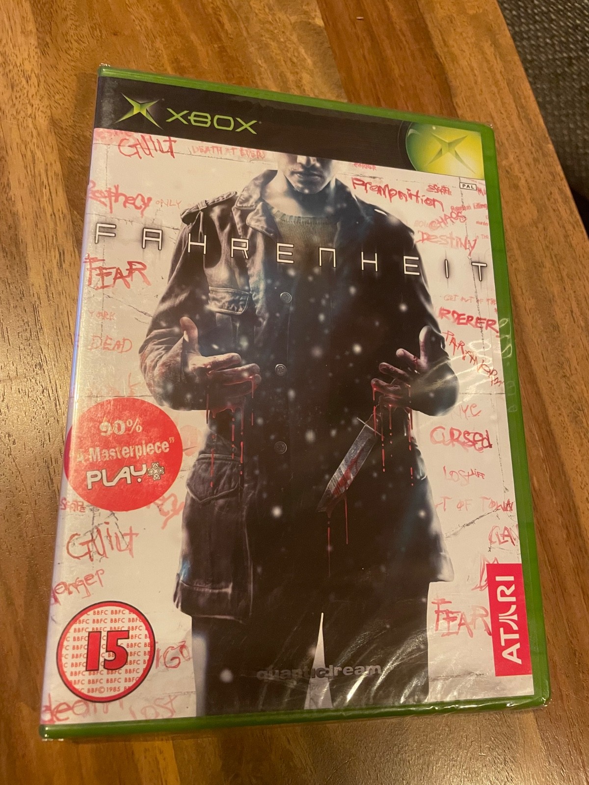Fahrenheit xbox Factory sealed PAL brand new