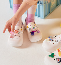 Kids Parts Style Lightweight Comfort Fit Casual School Kindergarten Indoor Shoes