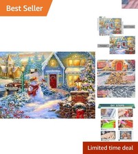 5D DIY Diamond Painting Full Drill by Number Kits, Full Drill Crystal Rhinest...