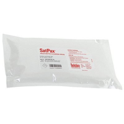 BERKSHIRE 46D094 PK 24 Cleanroom Sterile Wipes,9'' x 9'',30 ct 46D094
