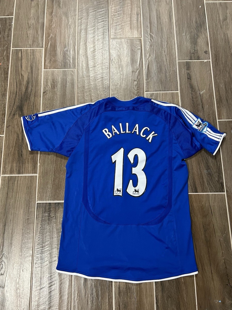 チェルシー Ballack バラック 13 シャツ adidas Adidas Chelsea FC Ballack #13 Jersey 2008-09 Home Mens Size