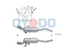 Oyodo DPF Rußpartikelfilter Dieselpartikelfilter 20N0141-OYO für OPEL MOVANO X62