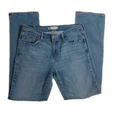 Levis Women's 505 Straight Leg Blue Jeans Size 8