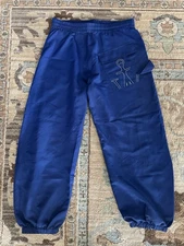 JW Anderson Twisted Cargo Pants Blue Size Medium