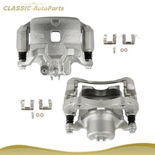 For 2009-2014 NISSAN CUBE 12-16 TIIDA  Front Pair Brake Calipers w/ Bracket