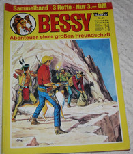 Bessy Comic Sammelband 84, 613 615 617  1977 Bastei Verlag Vintage 1970er Jahre