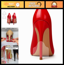 Transparent Heel Protector Stickers - Self-Adhesive Film for Scuff Prevention on