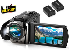 Video Camera Camcorder Digital Camera Recorder Full HD 1080P 15FPS 24MP 3.0 I...