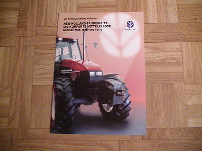 Prospekt New Holland Traktoren TS (TS 90 bis TS 110) 