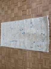 2'6 x 5'5 Hand Knotted Gray Modern Oushak Oriental Rug G15896