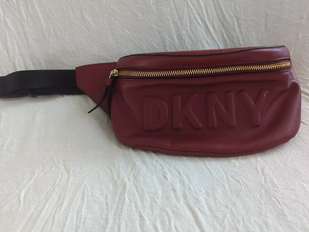 DKNY Tilly Logo Fanny Pack Ceinture Sac Faux Cuir